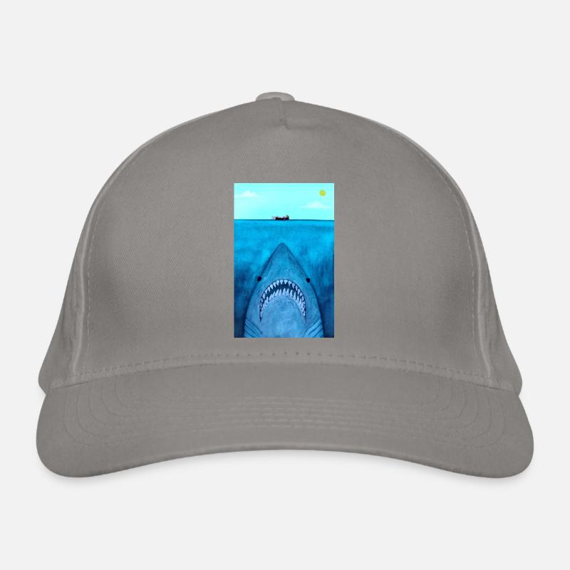 Attaque de requin Casquette classique bio