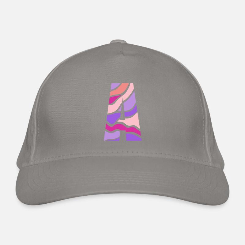 Letter A Bio-Baseballkappe