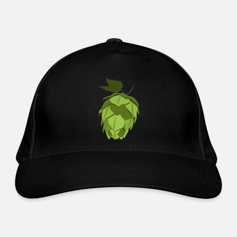 Hops Beer Drinker Brewer Gift Organic Baseball Cap