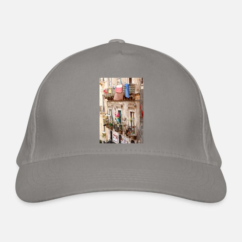 Catania; Sicily Organic Baseball Cap