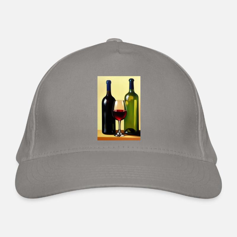 Wine drinkers Organic Baseball Cap