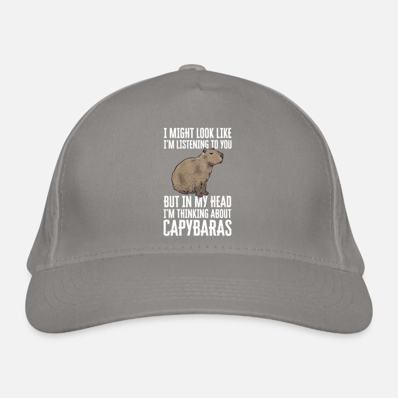 Capybara rodent Organic Baseball Cap