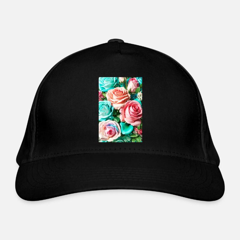 Blumen 150 Bio-Baseballkappe