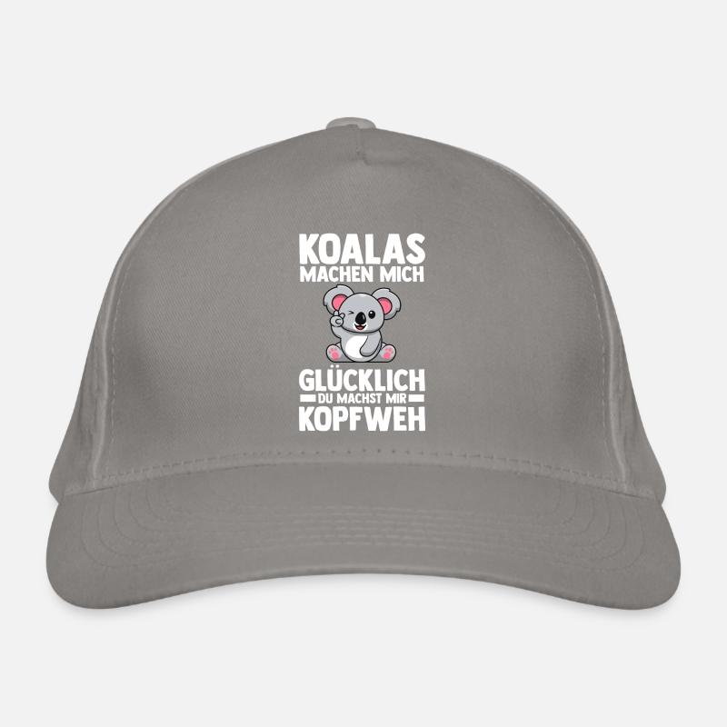 Koalabär Koala Bio-Baseballkappe