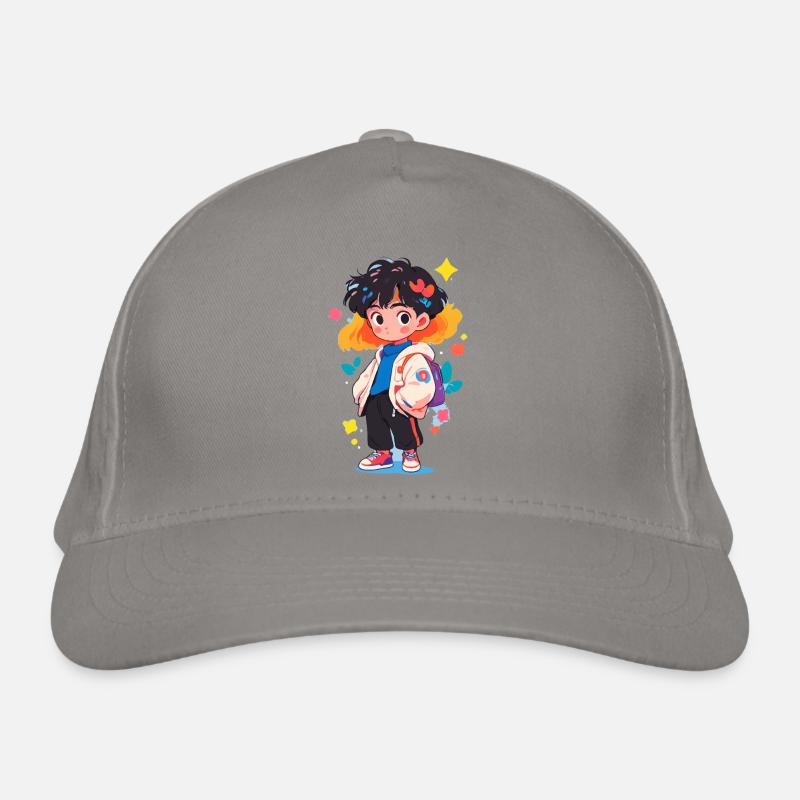 Manga Garçon Casquette classique bio