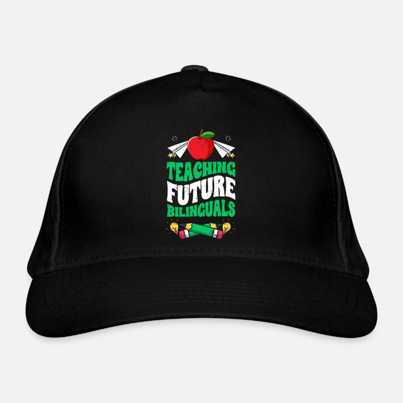 Enseigner aux futurs bilingues une langue bilingue cool Casquette classique bio