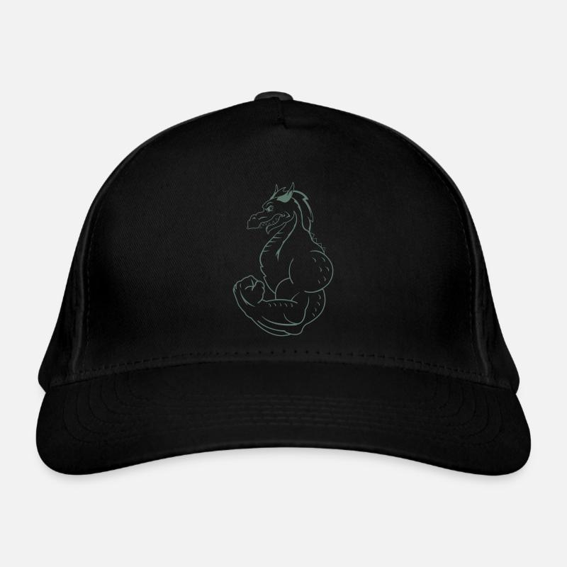 strong dragon Organic Baseball Cap