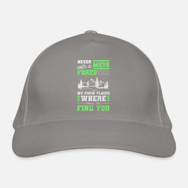 Forestry Workers Forests Tree Organic Baseball Cap