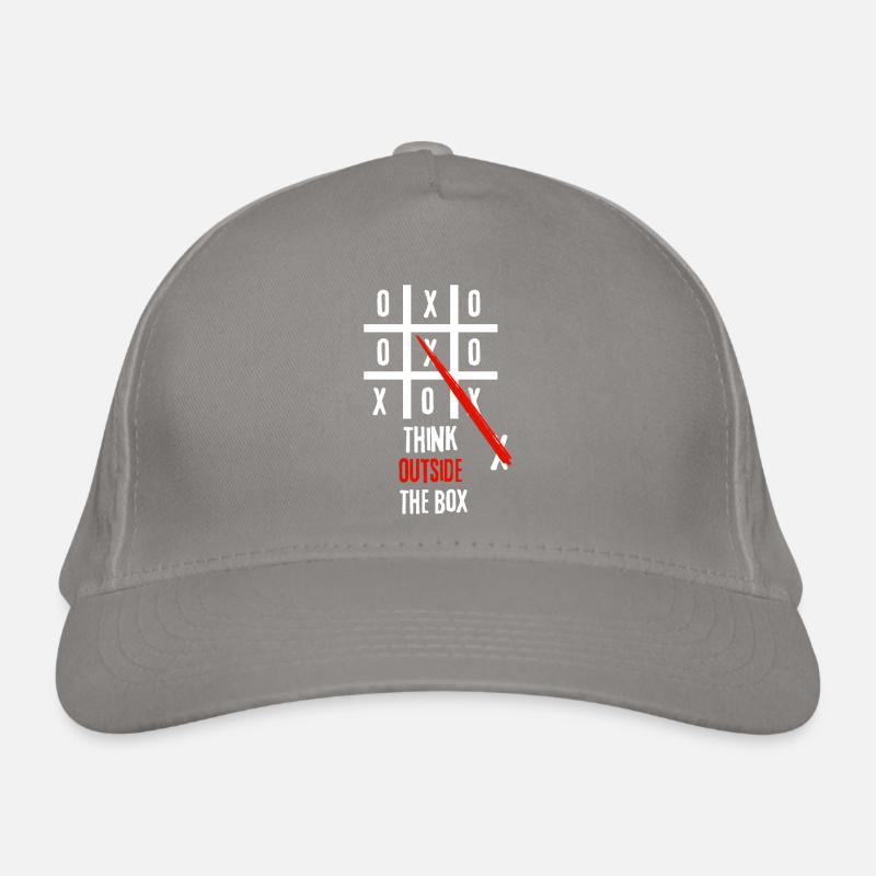 Think outside the box Organic Baseball Cap