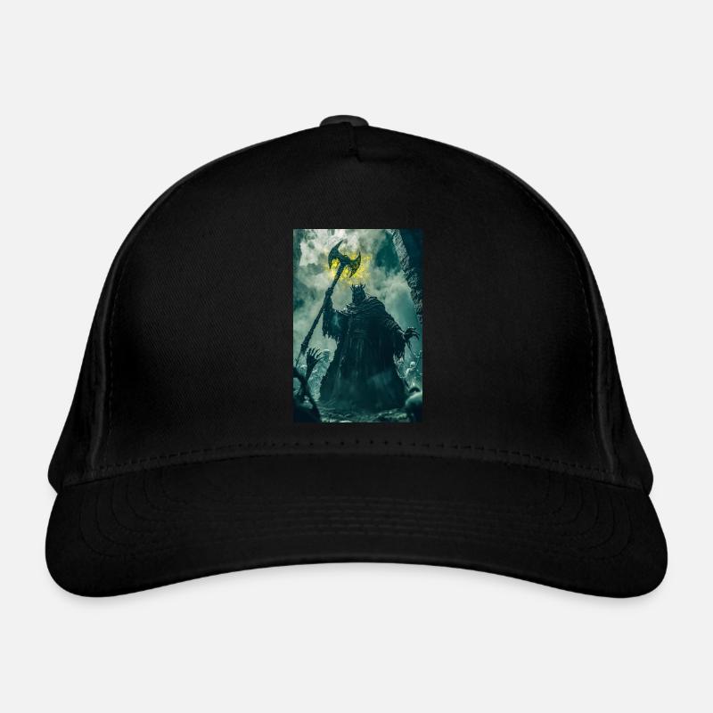 Dark Necromancer Rises Organic Baseball Cap