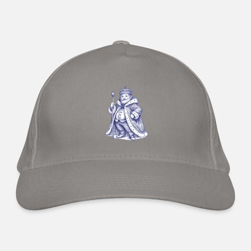 King penguin in royal coat Organic Baseball Cap