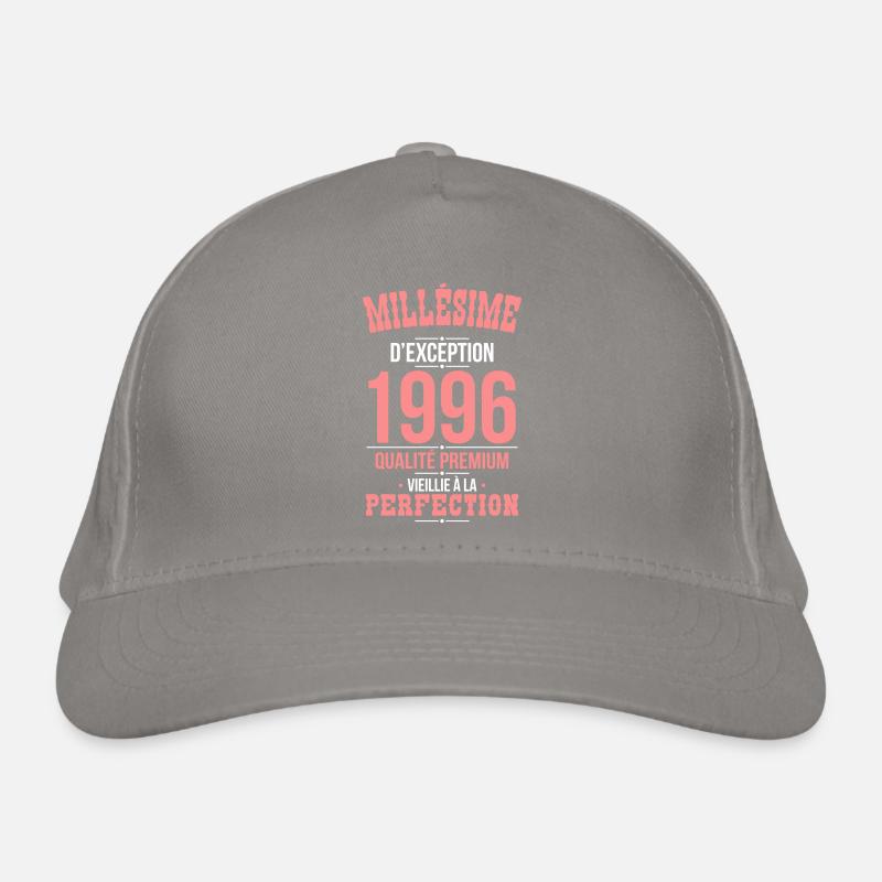 1996 – Millésime d’exception – Qualité premium Casquette classique bio