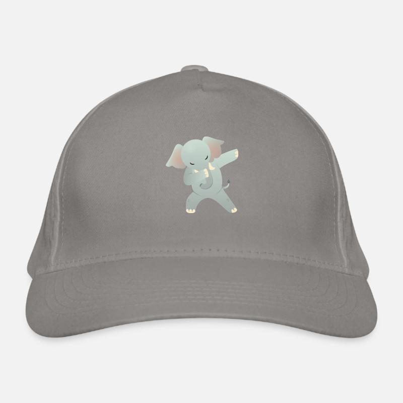 Elephant Dab Dance - Cool Gift Organic Baseball Cap