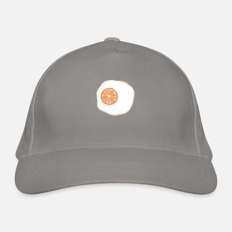 Orange Egg Organic Baseball Cap
