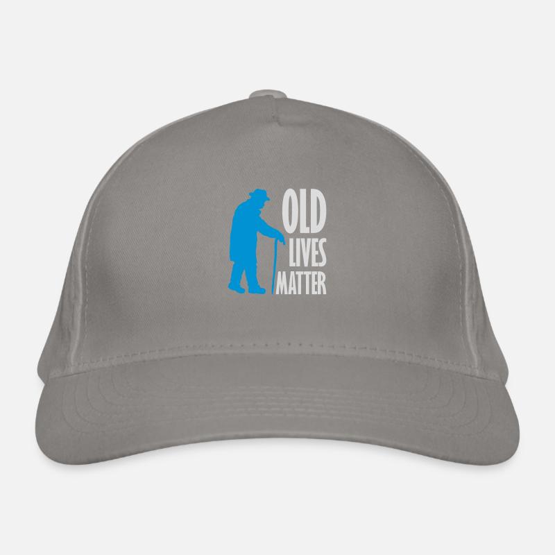 old lives matter quote Organic Baseball Cap