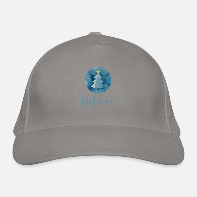Believe in Christmas Organic Baseball Cap