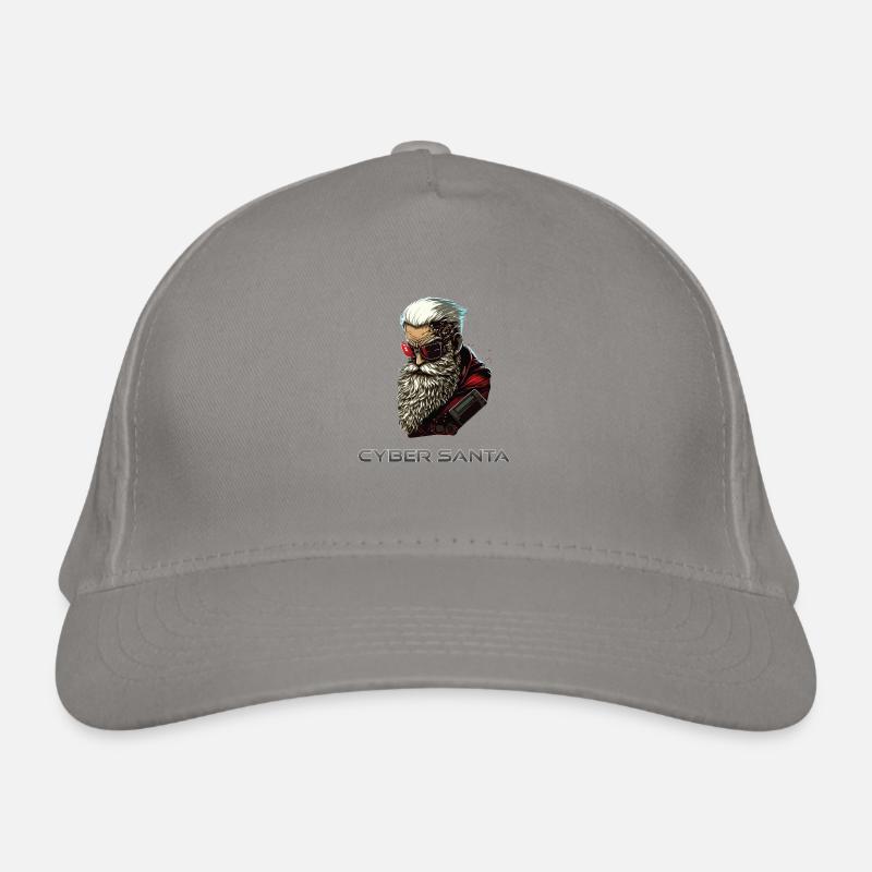 Cyber Santa Organic Baseball Cap