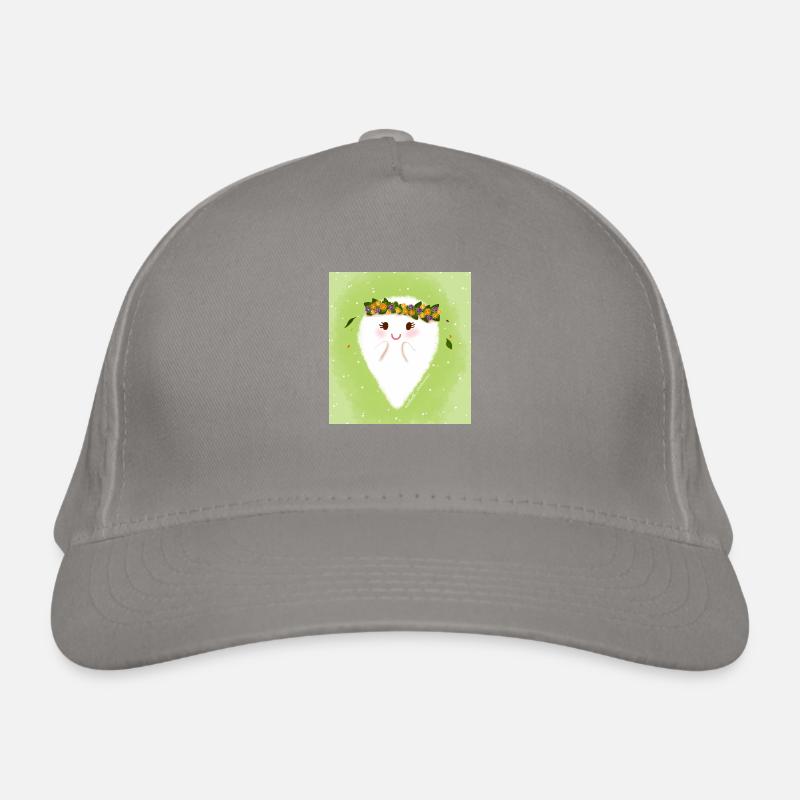 Enfant fleur Casquette classique bio