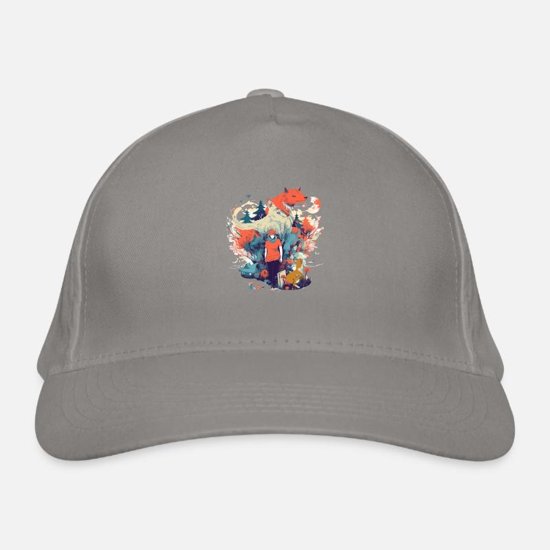 A surreal world Organic Baseball Cap