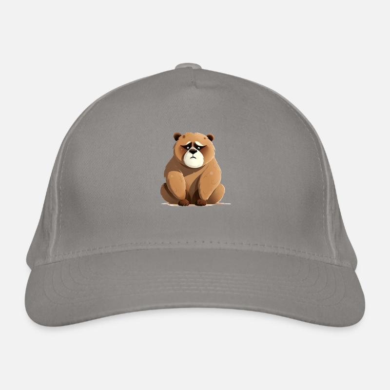 Bibi the grumpy bear Organic Baseball Cap