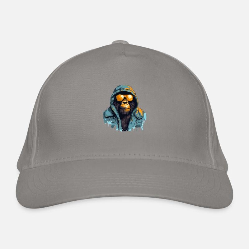 Street style mountain gorilla | Gorilla lovers Organic Baseball Cap