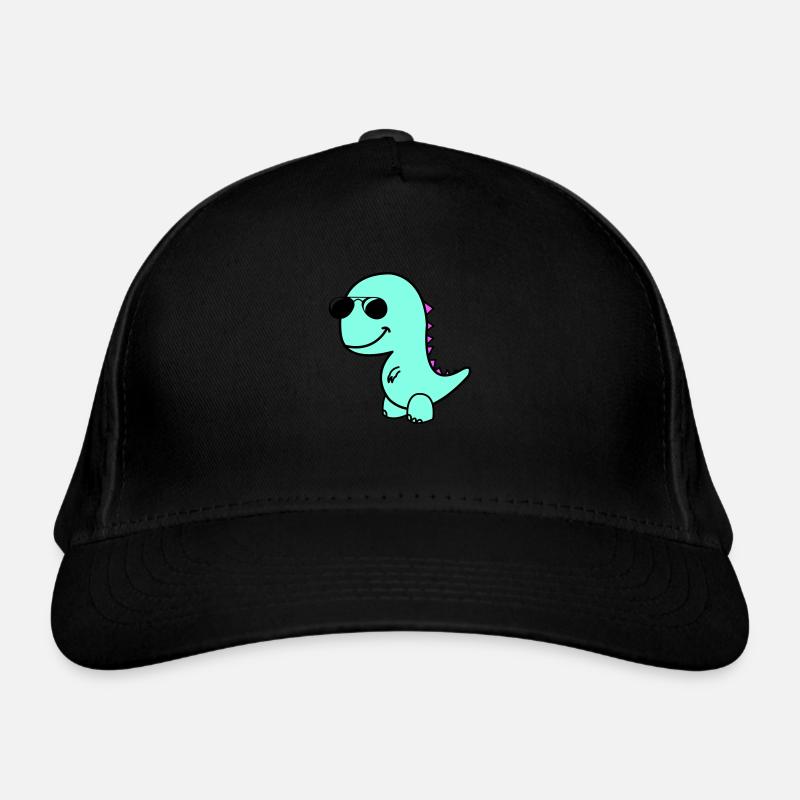 cool dino Bio-Baseballkappe
