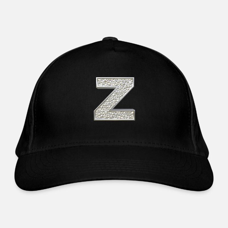 Z, letter, initial, monogram, Organic Baseball Cap