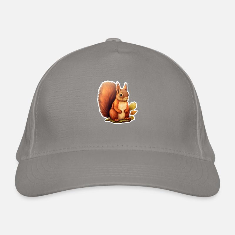 Écureuil Mignon Casquette classique bio