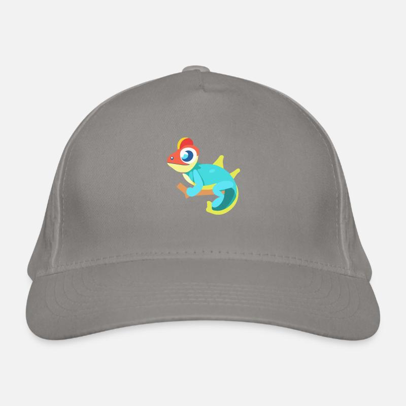 Caméléon coloré Casquette classique bio