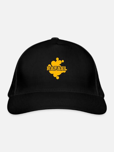 Maleren Rafael - Øko-baseballcap - sort - Foran