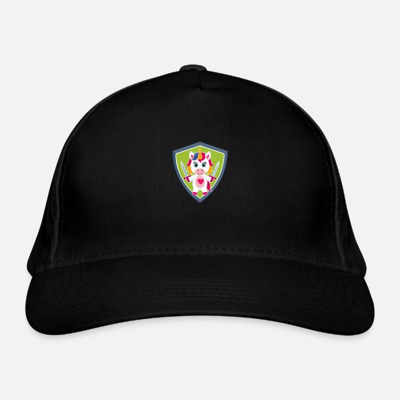 Unicorn Guardian Angel Organic Baseball Cap