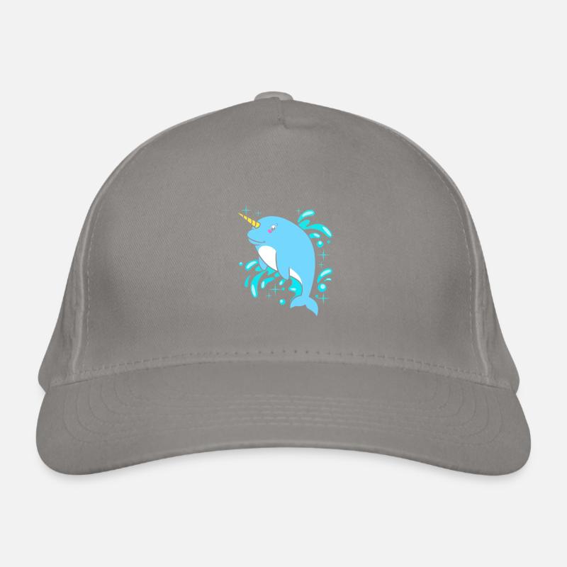 Narwhal Organic Baseball Cap