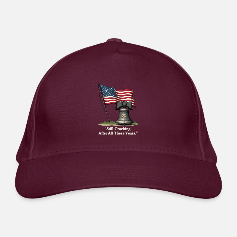 Freiheitsglocke Bio-Baseballkappe