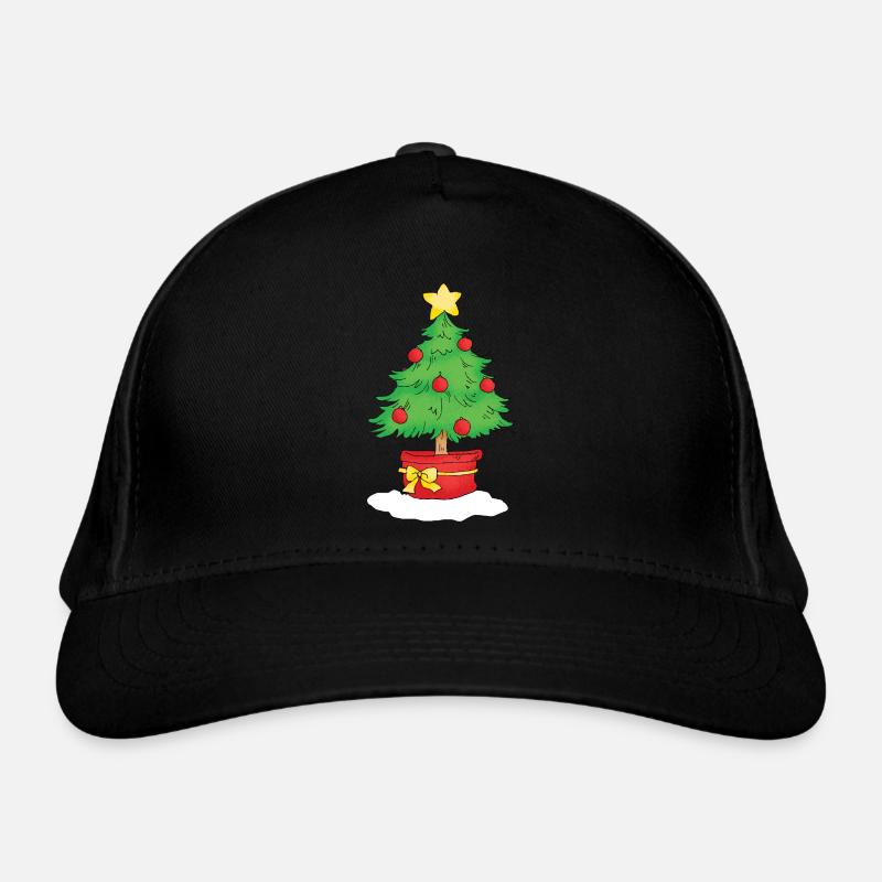 Christmas Tree Organic Baseball Cap