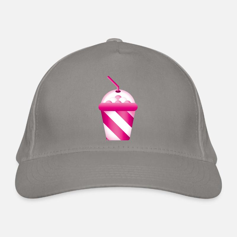 Smiley Shake Organic Baseball Cap