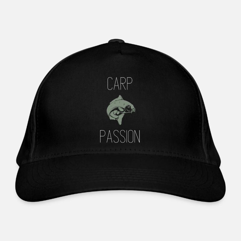 Karpfen Leidenschaft - Carp Passion Organic Baseball Cap