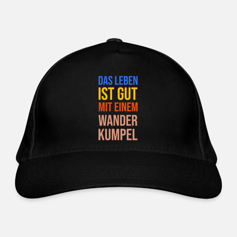 Wandern Statement Bergwanderung Wanderer Klettern Bio-Baseballkappe