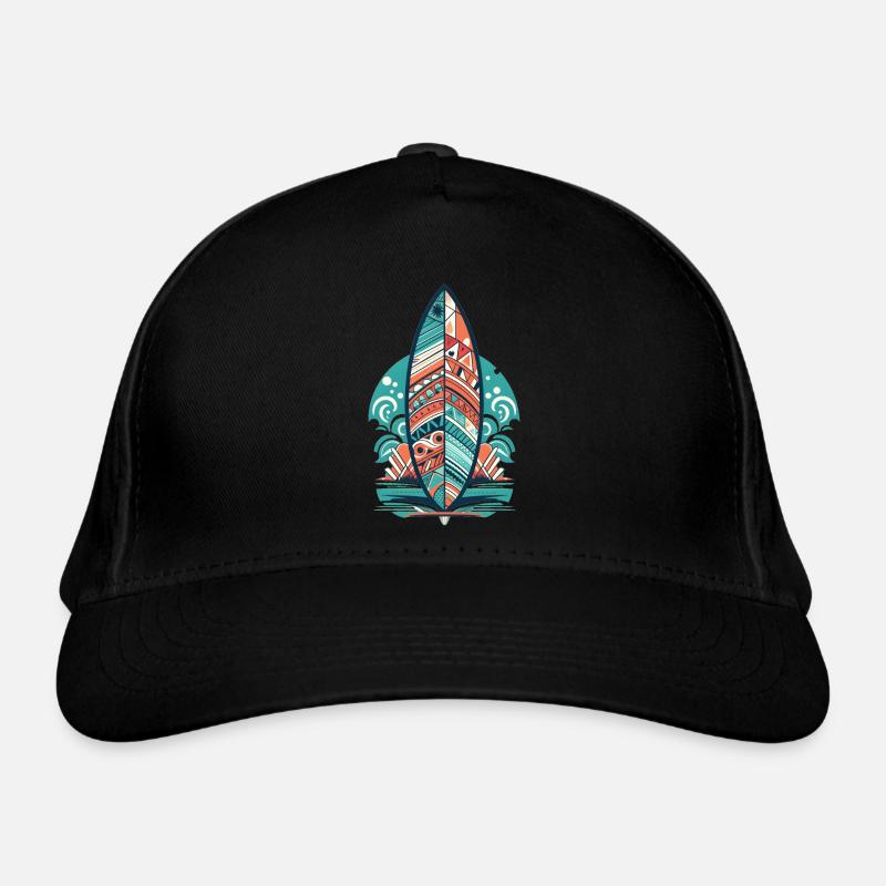 Surfboard Organic Baseball Cap