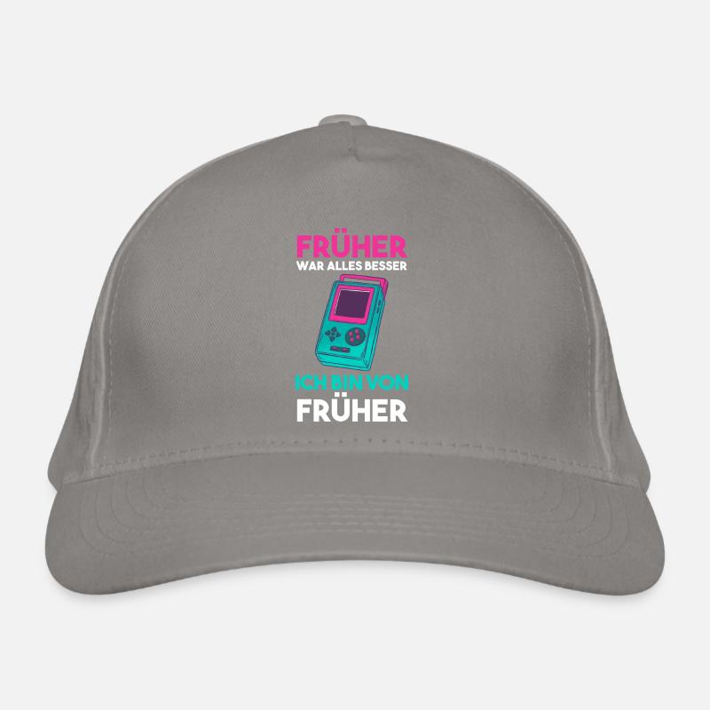 Früher War Alles Besser Ich Bin Von Früher Bio-Baseballkappe