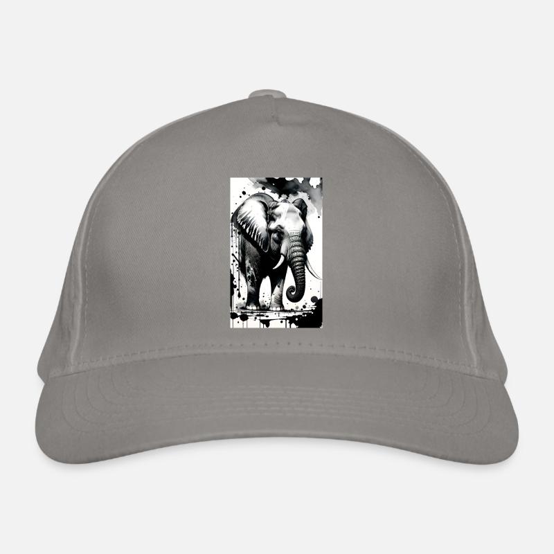Fierté élégante de l’éléphant Casquette classique bio