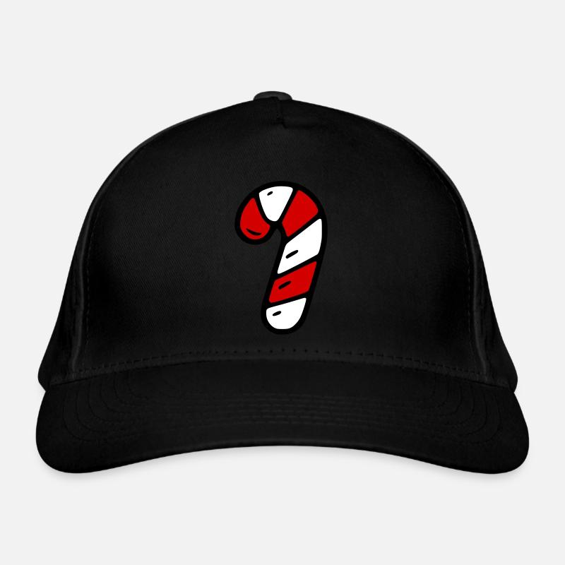 Candy cane Organic Baseball Cap
