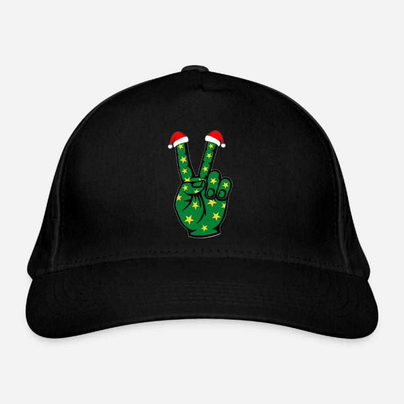 Symbole de la paix de Noël Casquette classique bio