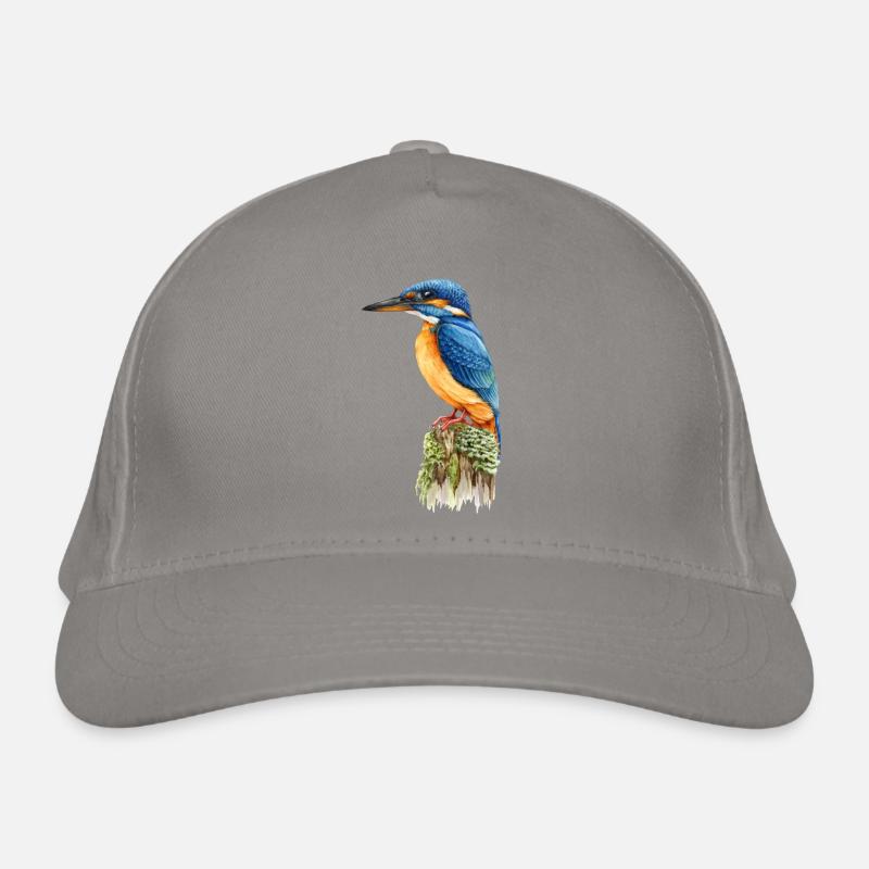 Eisvogel Bio-Baseballkappe