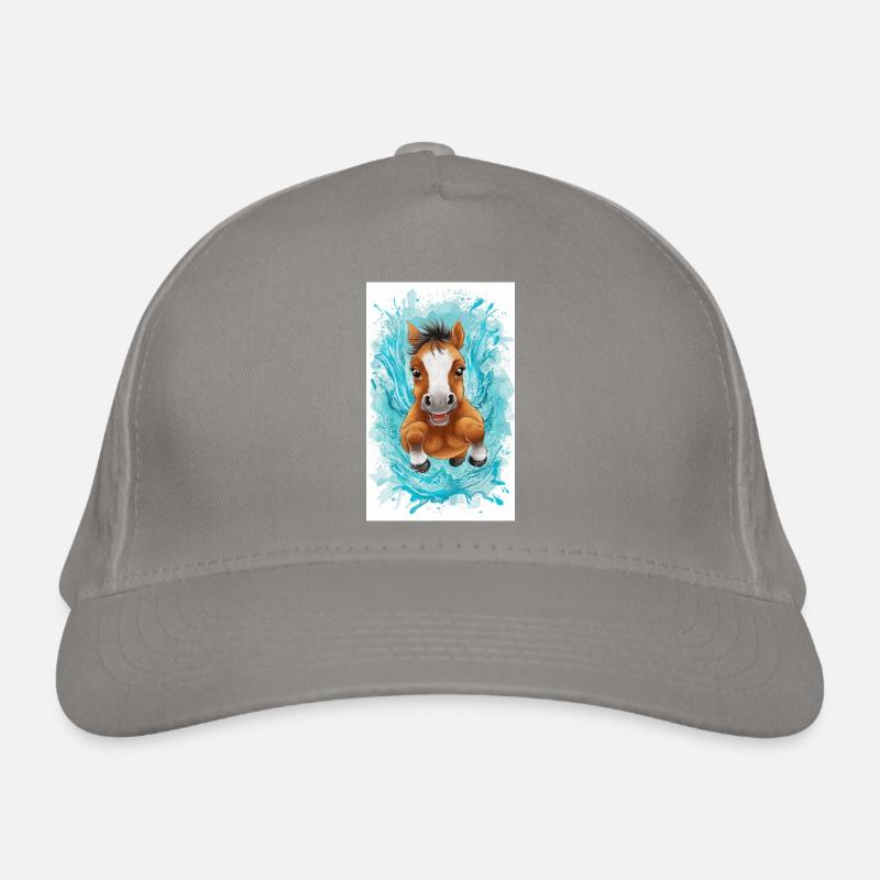 Petit cheval flottant Casquette classique bio