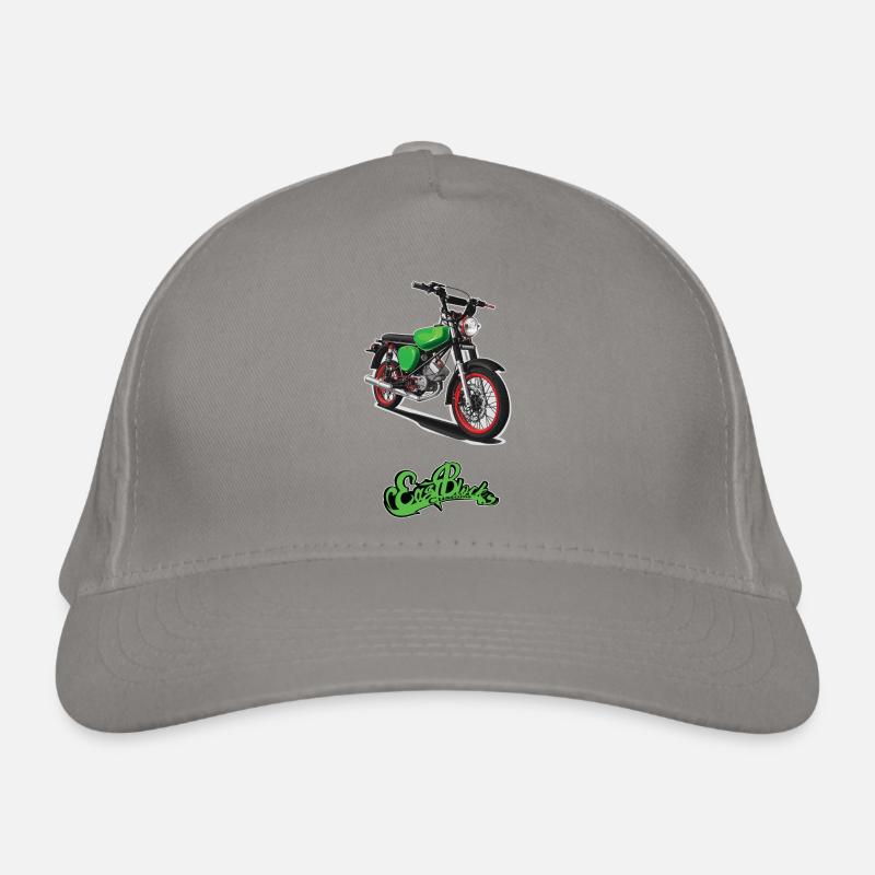 S51 (green) // Illustration Organic Baseball Cap