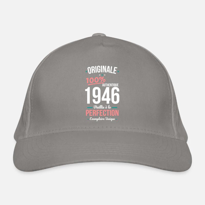 1946 – Original – Einzigartiges Exemplar Bio-Baseballkappe