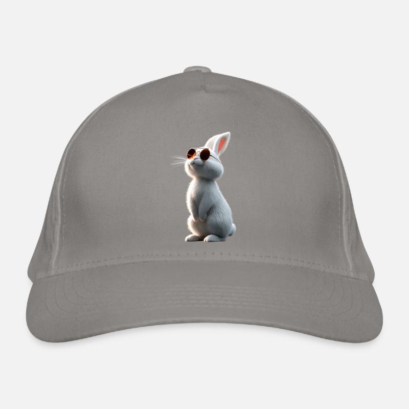 Mountain Rabbit Arctic Hare Albino Rabbit White Rabbit Organic Baseball Cap