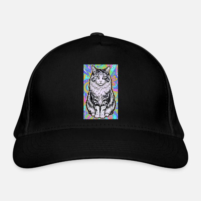 chat Casquette classique bio