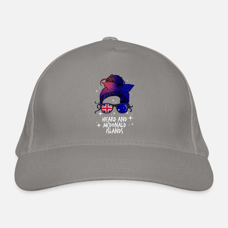 Heard and Mcdonald Islands Organic Baseball Cap