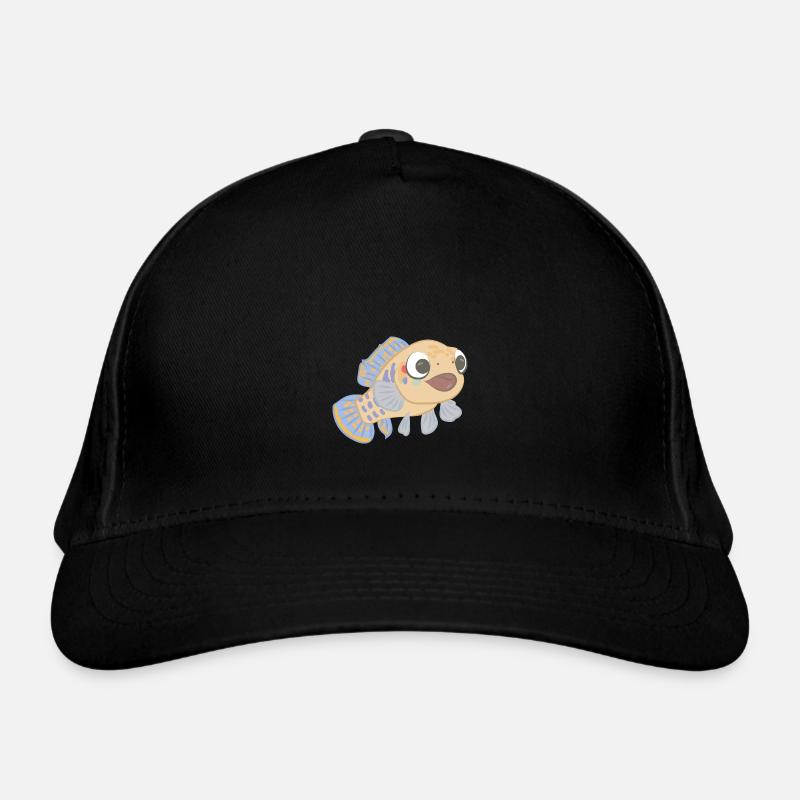 Poisson effronté comme illustration Casquette classique bio